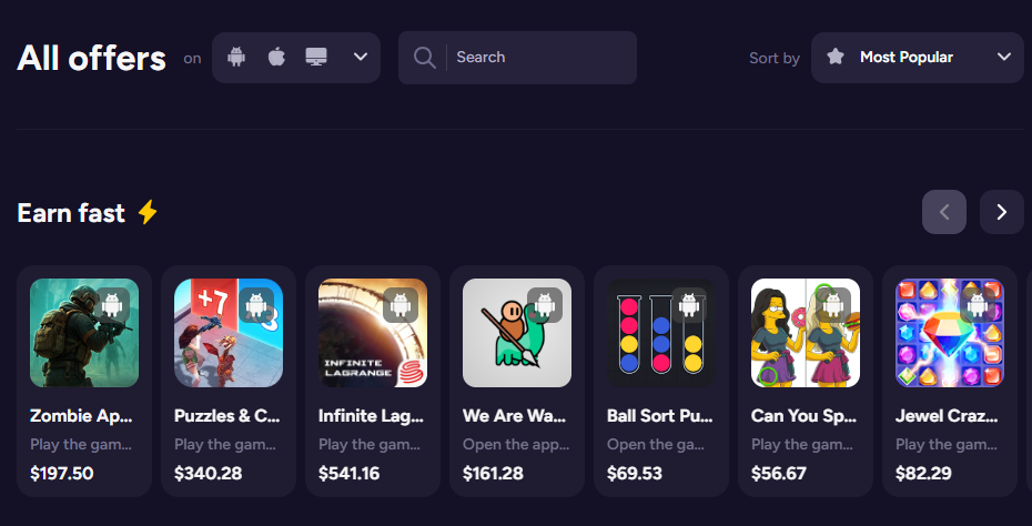 WeCash Review: Can You Really Win $50, or Is It Just Another Low-Paying Game App? 1 59e904c5cc740a8f245316eaecbc43e8