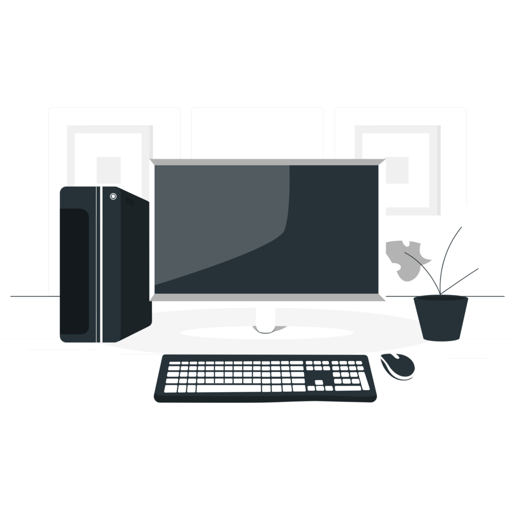 modern desktop computer rafiki